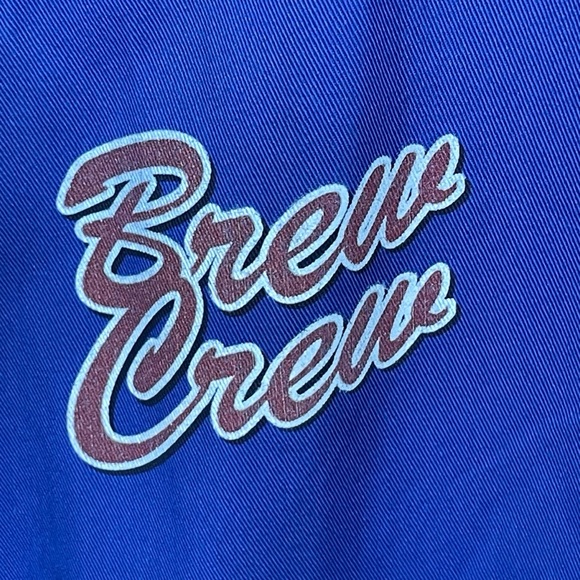 Brew Crew Men’s/ Unisex Button Up Double Sided Graphic Collared Shirt Size 2XL - Picture 2 of 7